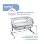 Voir la diapositive 3 : CHICCO CHICCO - Berceau cododo Next2Me Dream Silver