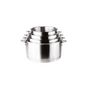 Voir la diapositive 3 : Lacor Set 3 casseroles inox 16 / 18 / 20 cm + poignée - 56610