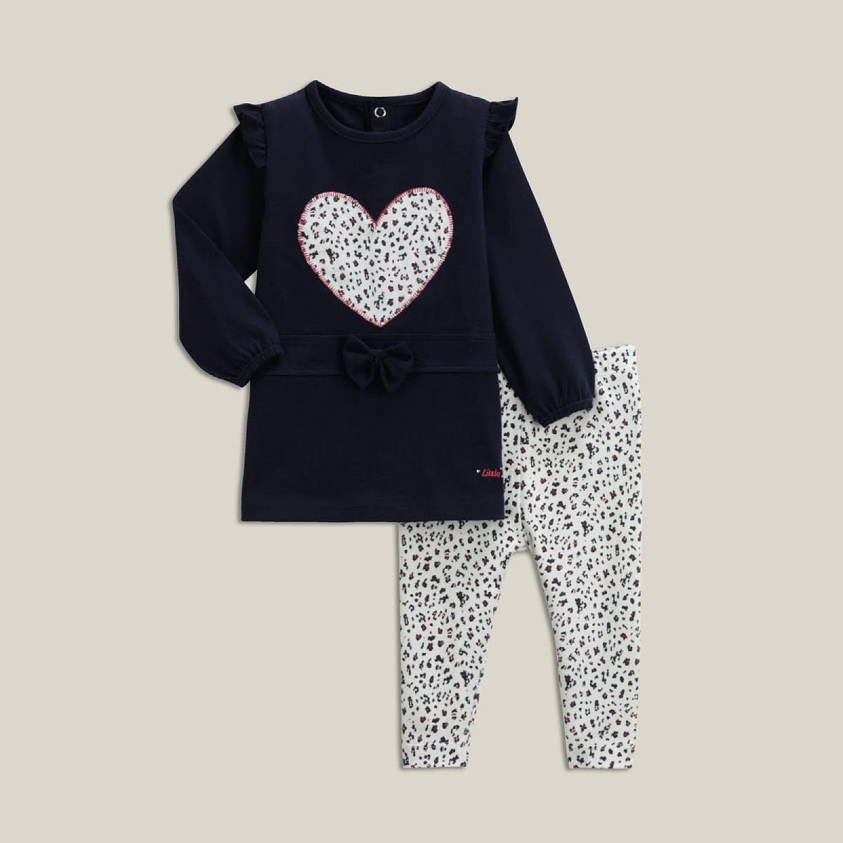 IN EXTENSO Ensemble tunique et legging bébé