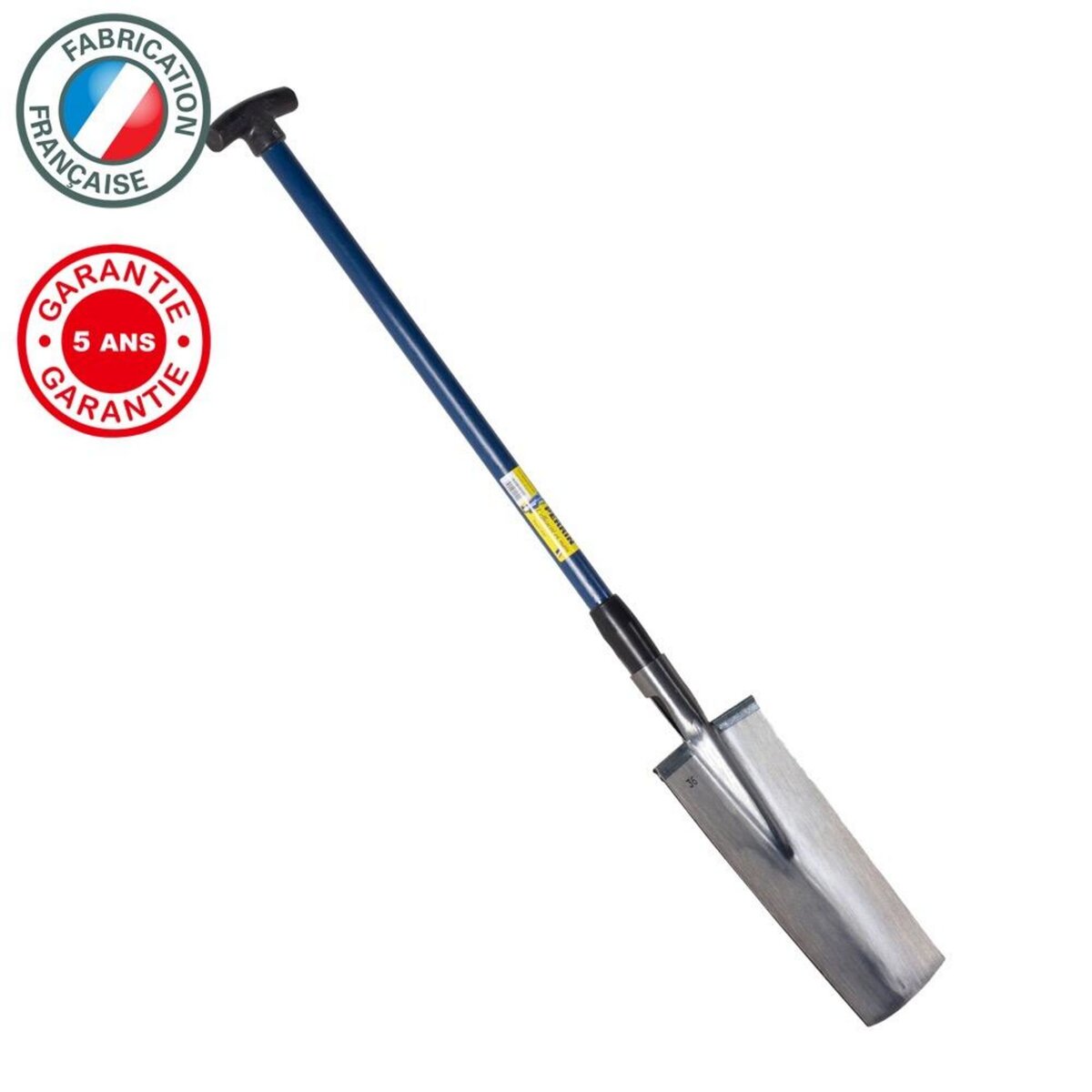 OUTILS PERRIN Louchet pépiniériste 36 cm manche composite incassable pour professionnel