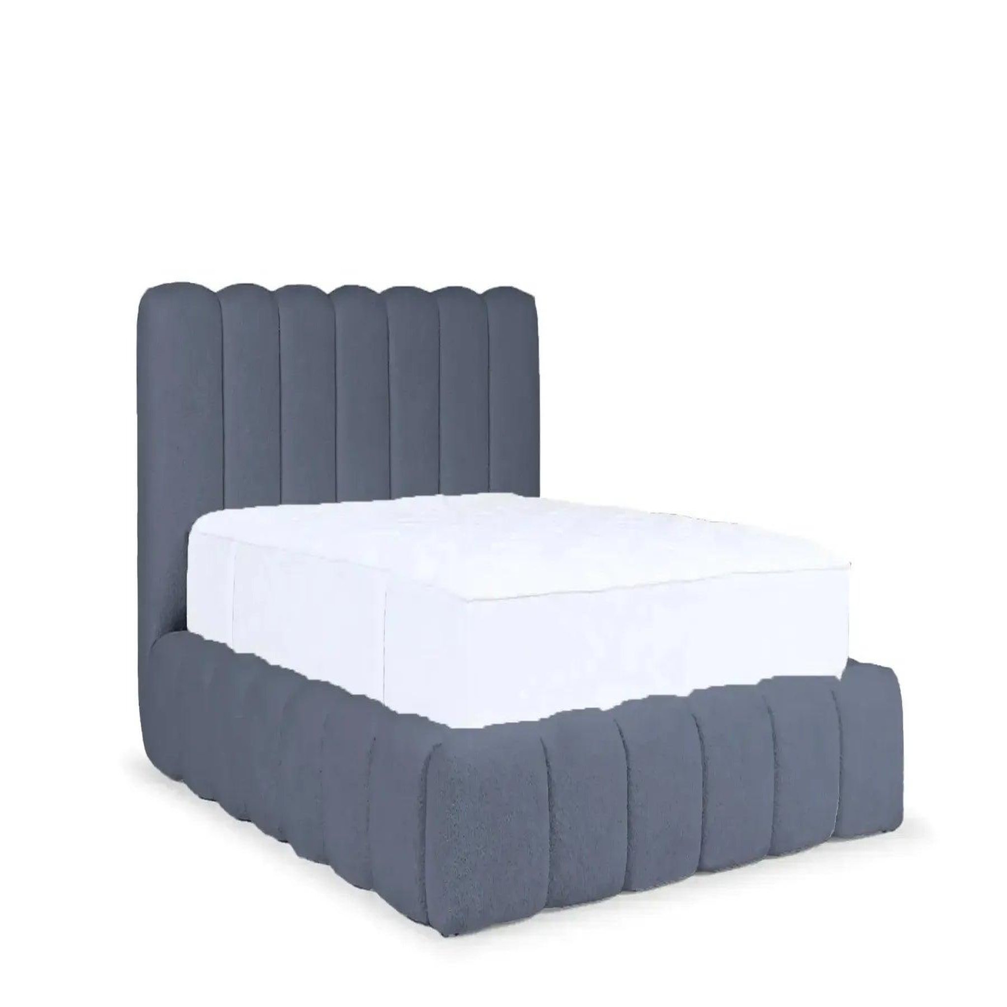Voir la diapositive 1 : CASANOVA PARIS Garance - lit coffre tissu chenille