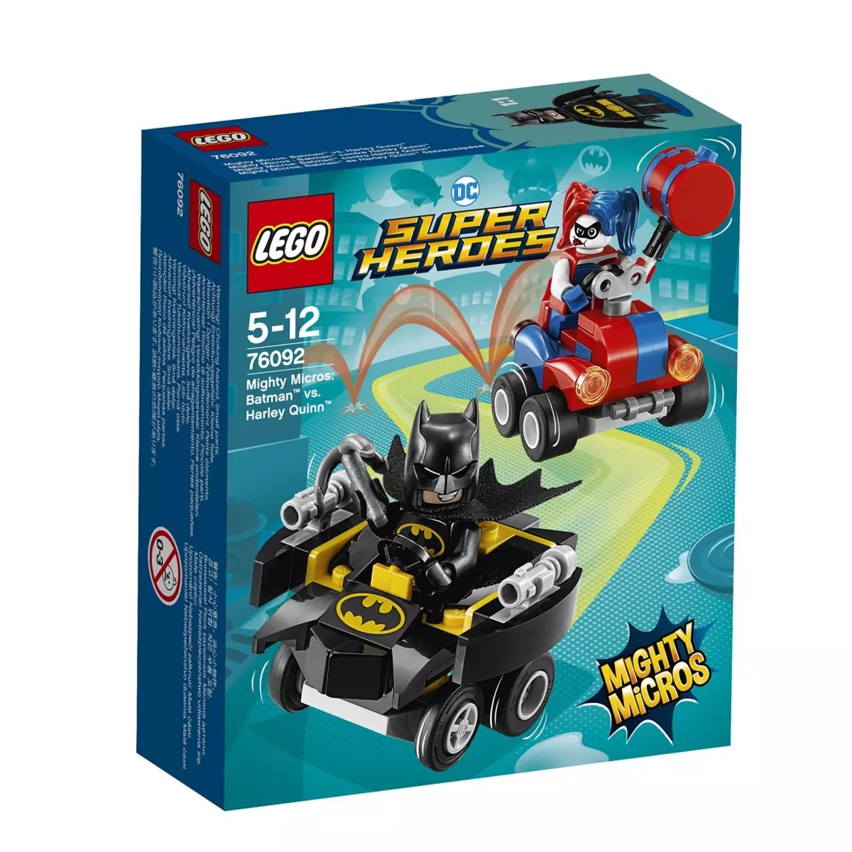 LEGO 76092 Super Heroes  - Mighty Micros : Batman&trade; contre Harley Quinn&trade;