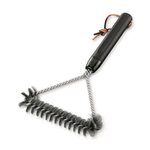 NEKA Brosse à Barbecue  Triangle  30cm Noir