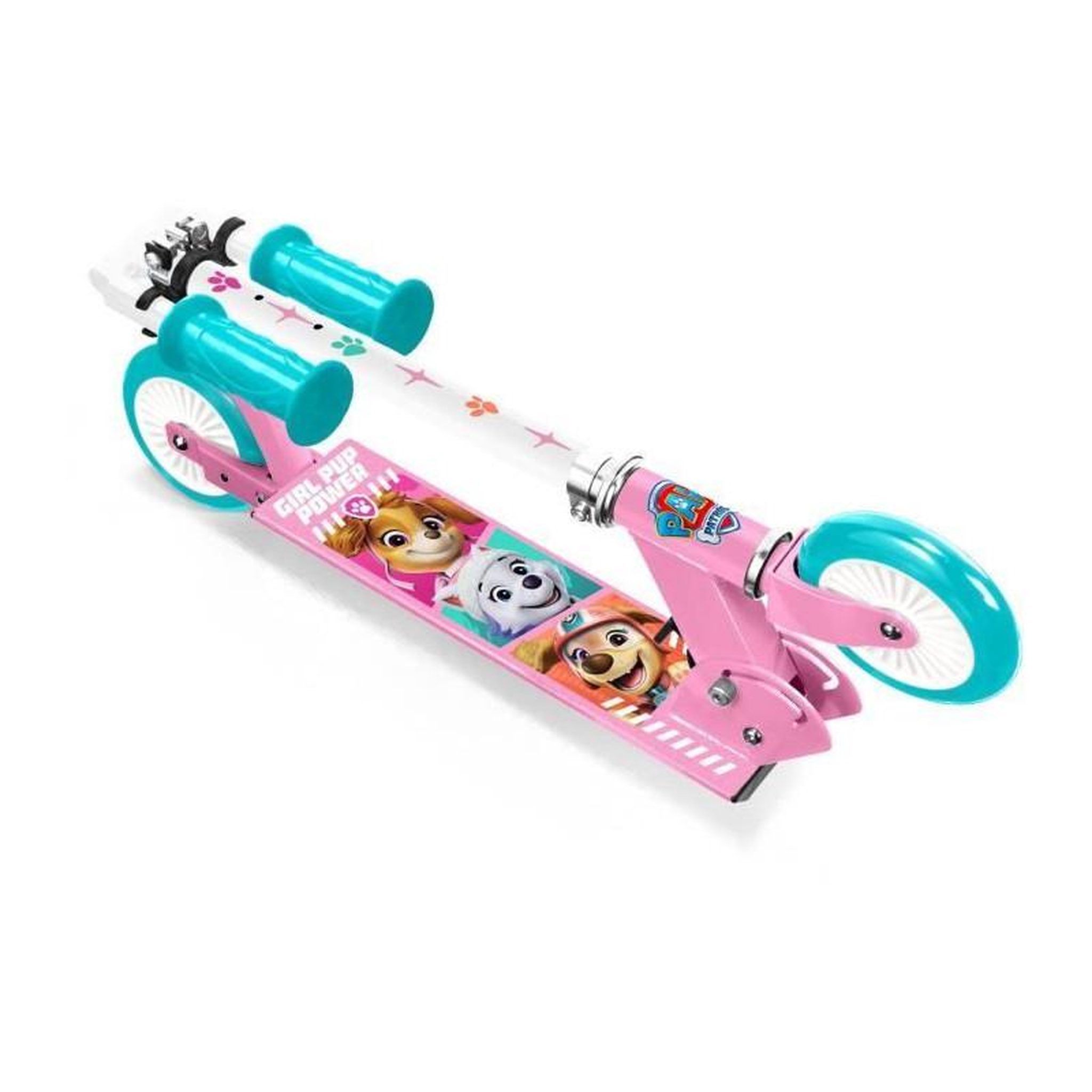 Voir la diapositive 2 : STAMP Trottinette pliable - PAT'PATROUILLE - Rose