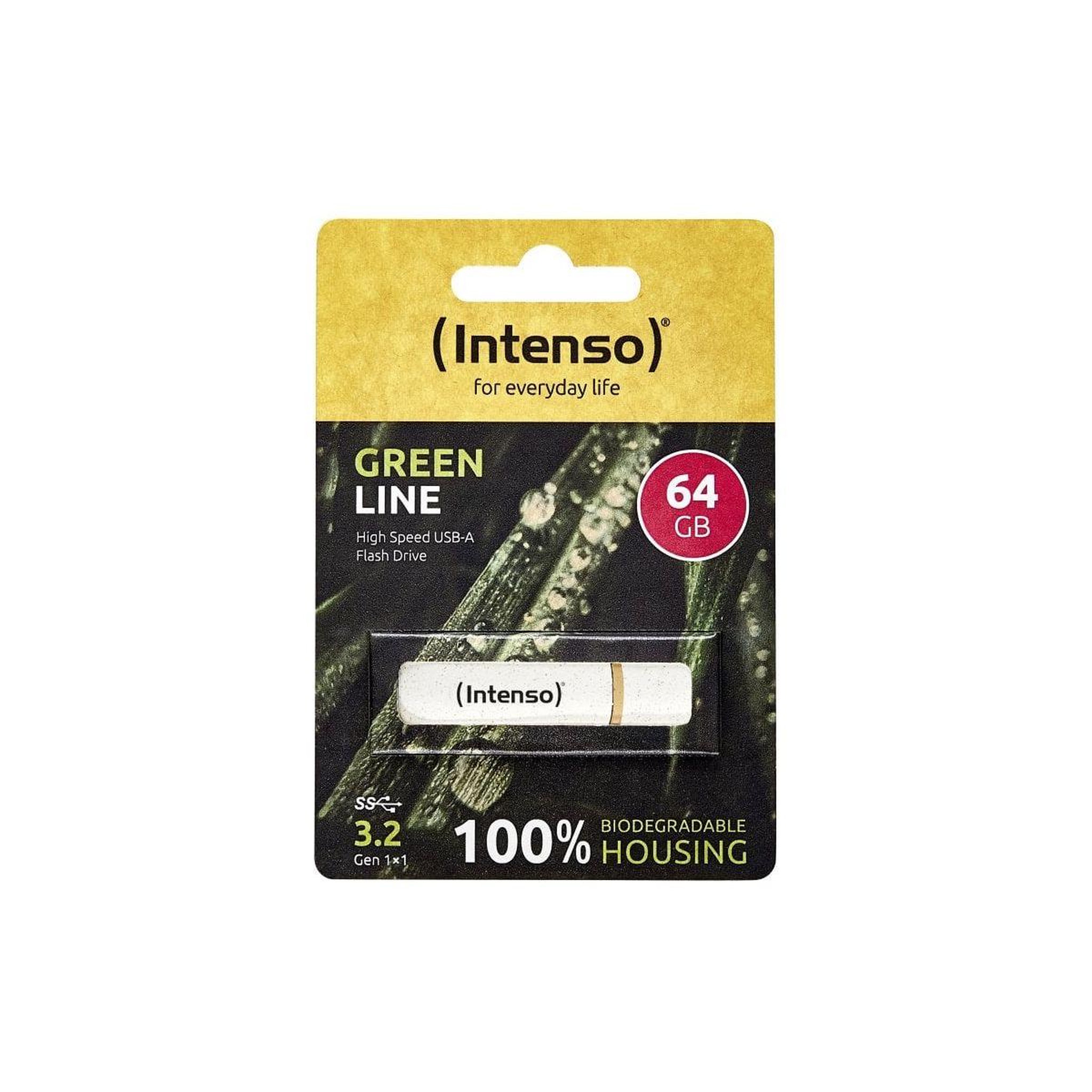Intenso Clé USB 64go GREEN LINE Flash drive 3.2