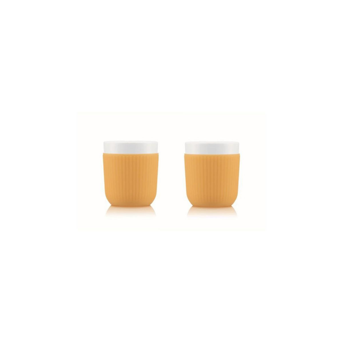 Bodum Set DOURO 2 tasses porcelaine avec manchon