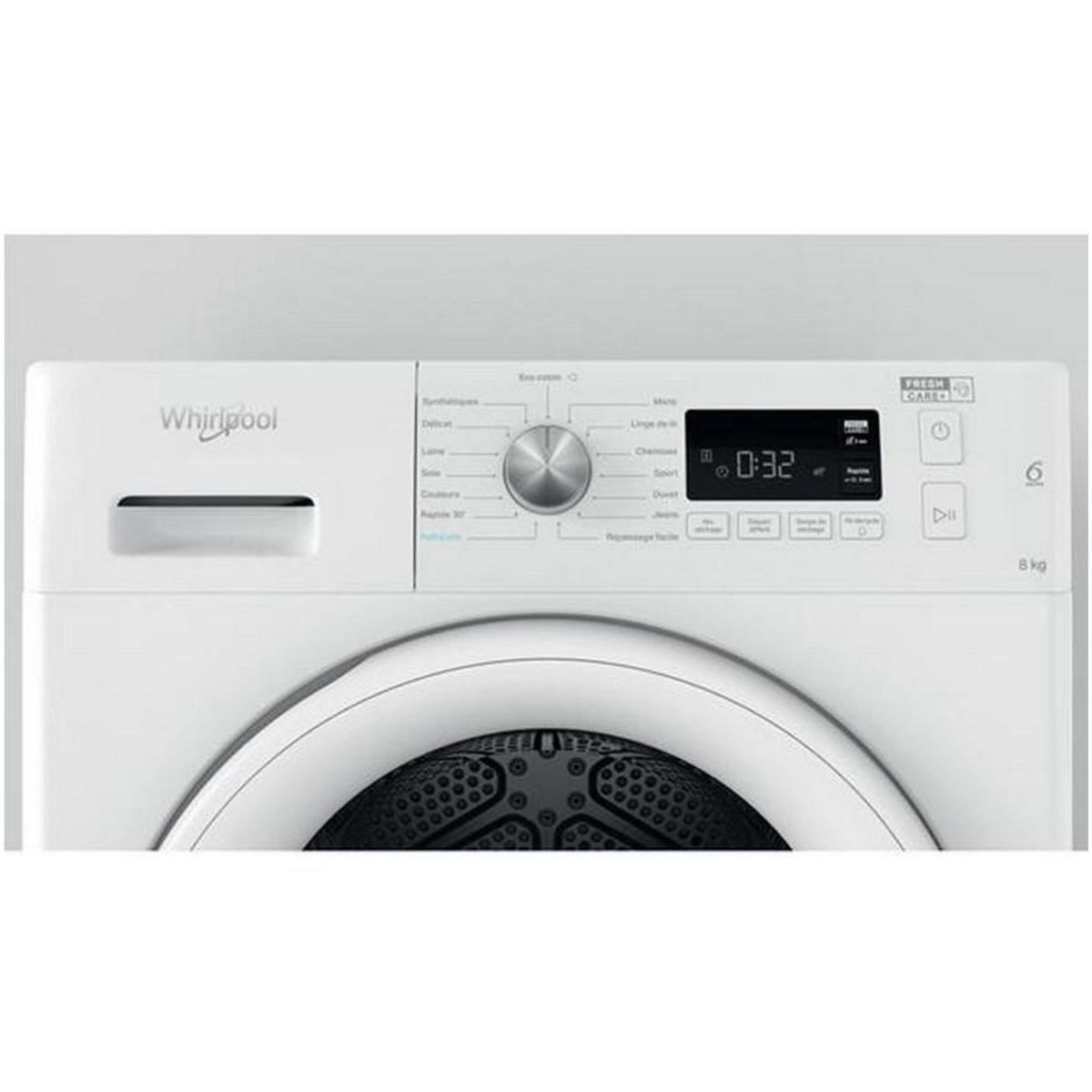 Whirlpool Sèche-linge à condensation 60cm 8kg blanc - fftcm118xbfr