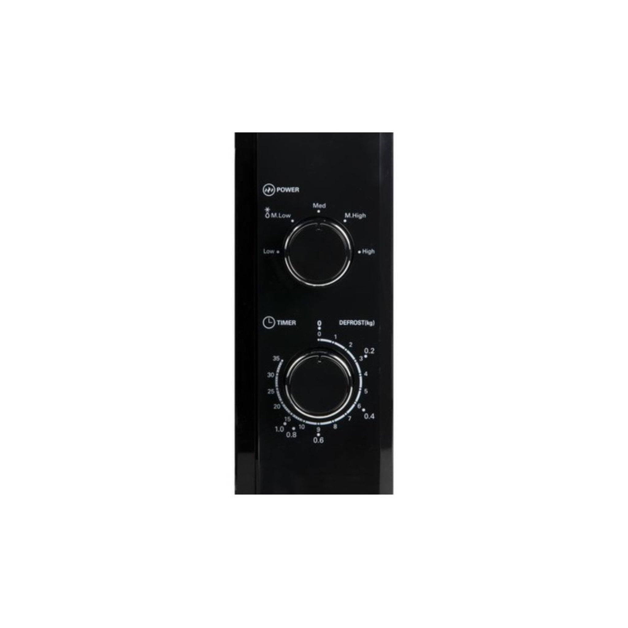 Voir la diapositive 6 : Domo Micro-ondes solo 20l 800w noir - DO2520