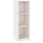 Voir la diapositive 2 : VIDAXL Bibliotheque/Separateur de piece Blanc 36x33x110 cm Pin massif