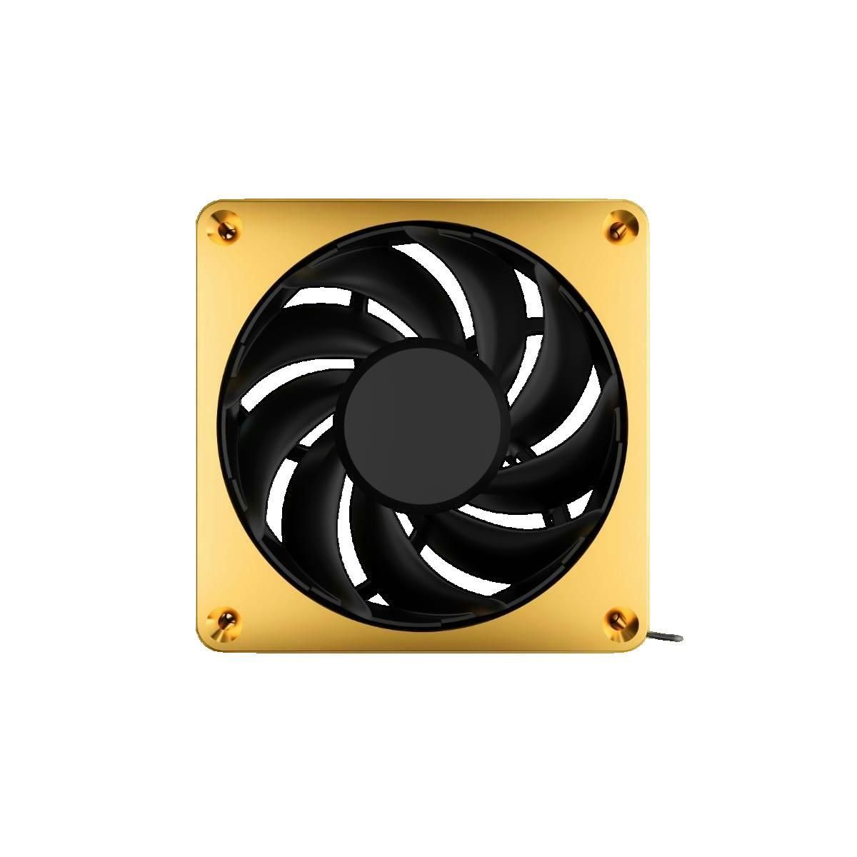 ALPHACOOL Ventilateur Alphacool Apex Stealth Metal 120 mm Or