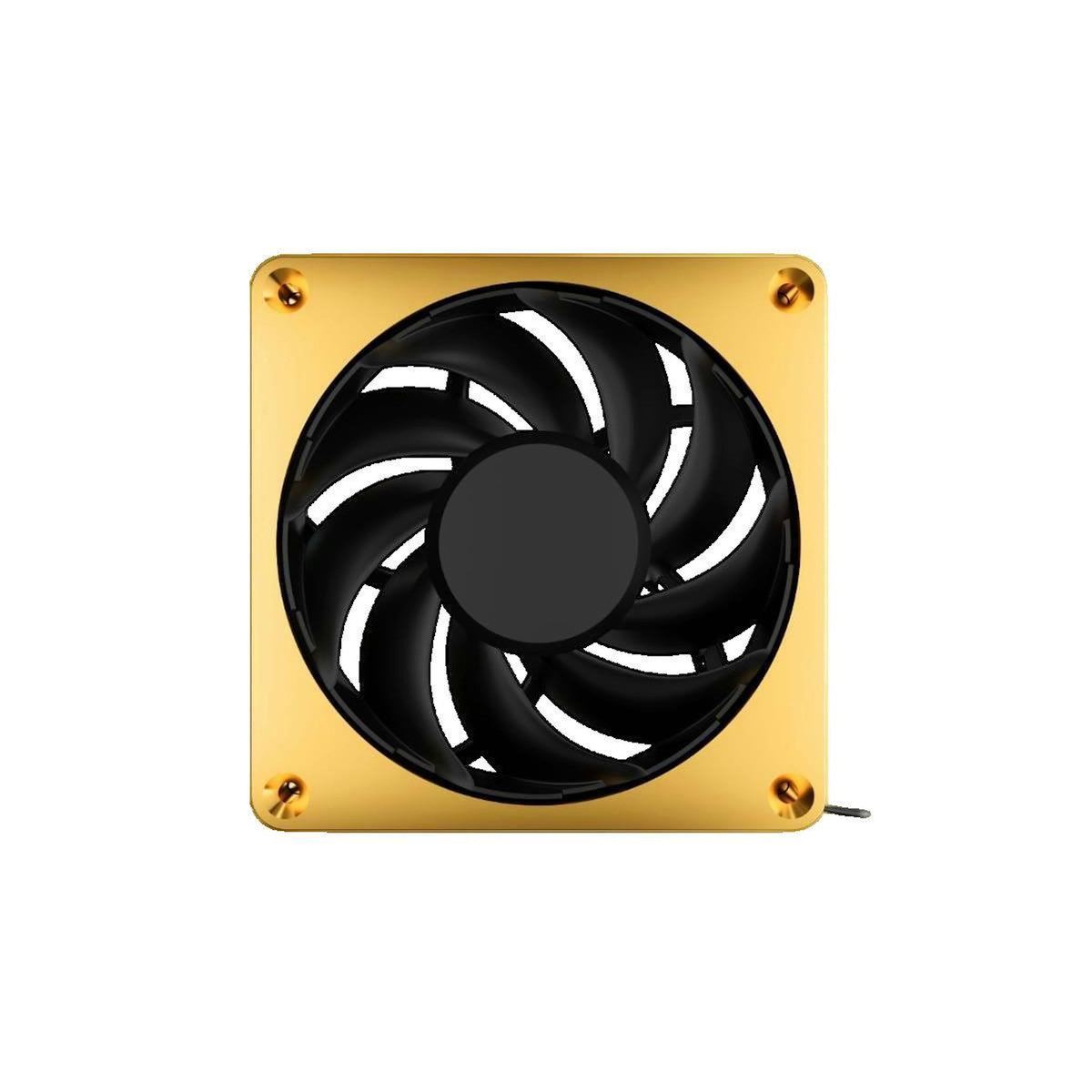 ALPHACOOL Ventilateur Alphacool Apex Stealth Metal 120 mm Or