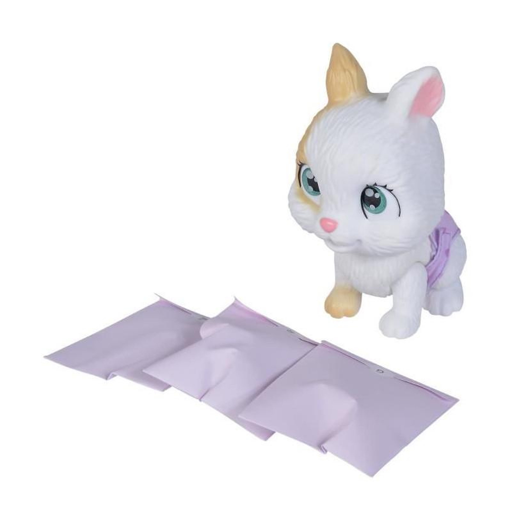 Voir la diapositive 3 : SILVERTORN Smoby - Pamper Petz - Lapin a adopter - 4 accessoires - Articulé - Bois et fais pipi - Certificat d'adoption - Des 3 ans
