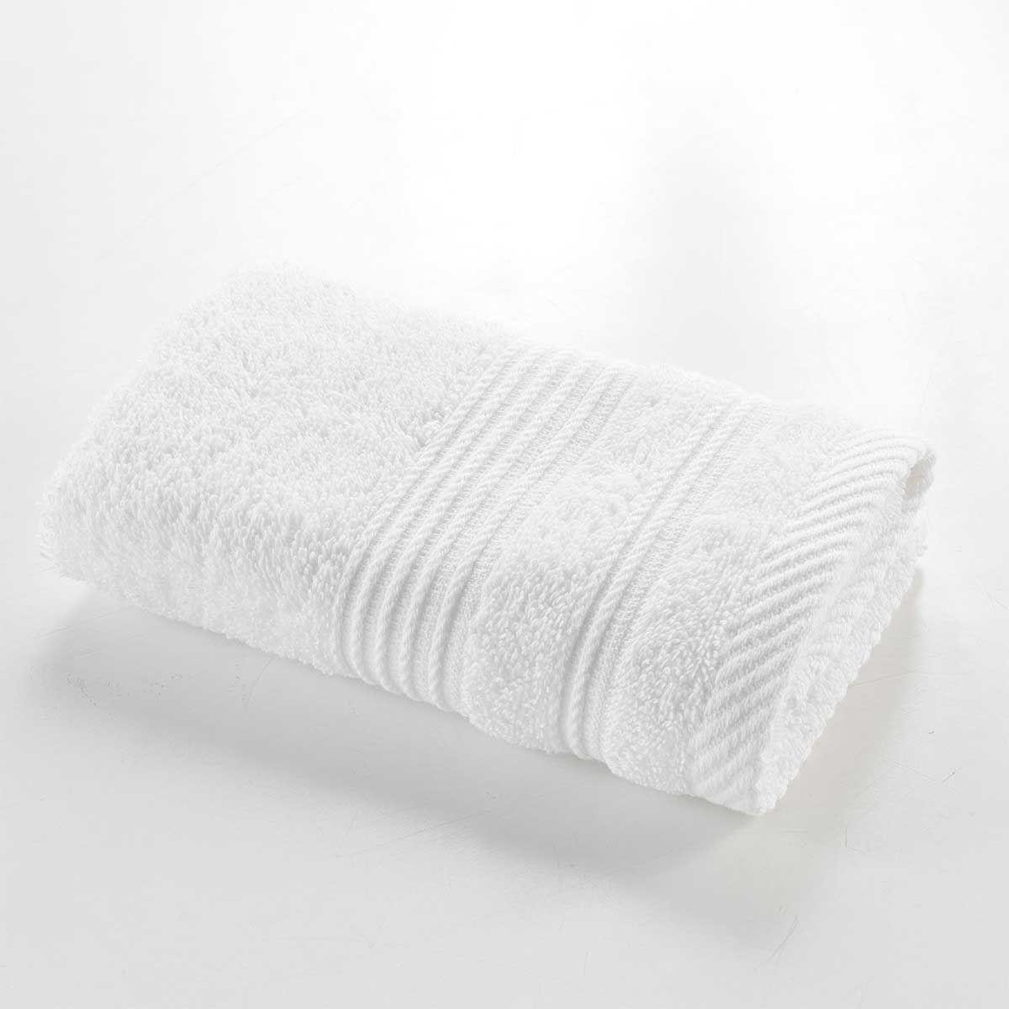 Voir la diapositive 3 : Douceur d'Intérieur Serviette d'Invité  Tendresse  30x50cm Blanc
