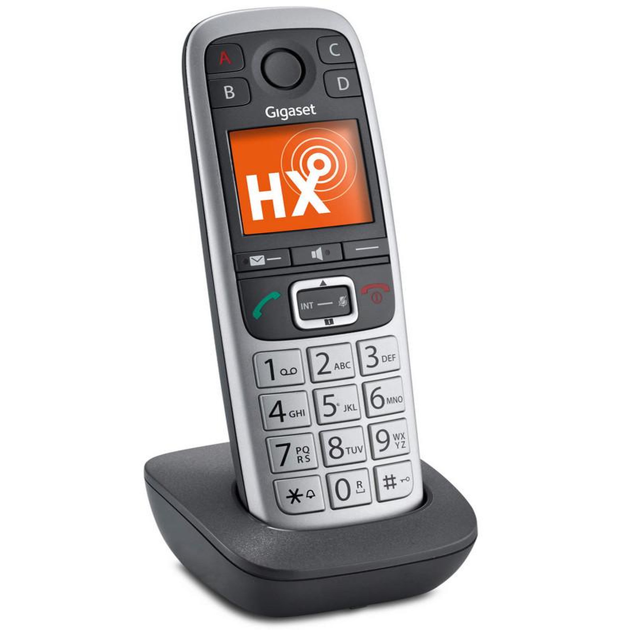 Voir la diapositive 3 : GIGASET Téléphone sans fil dect silver - e560hx