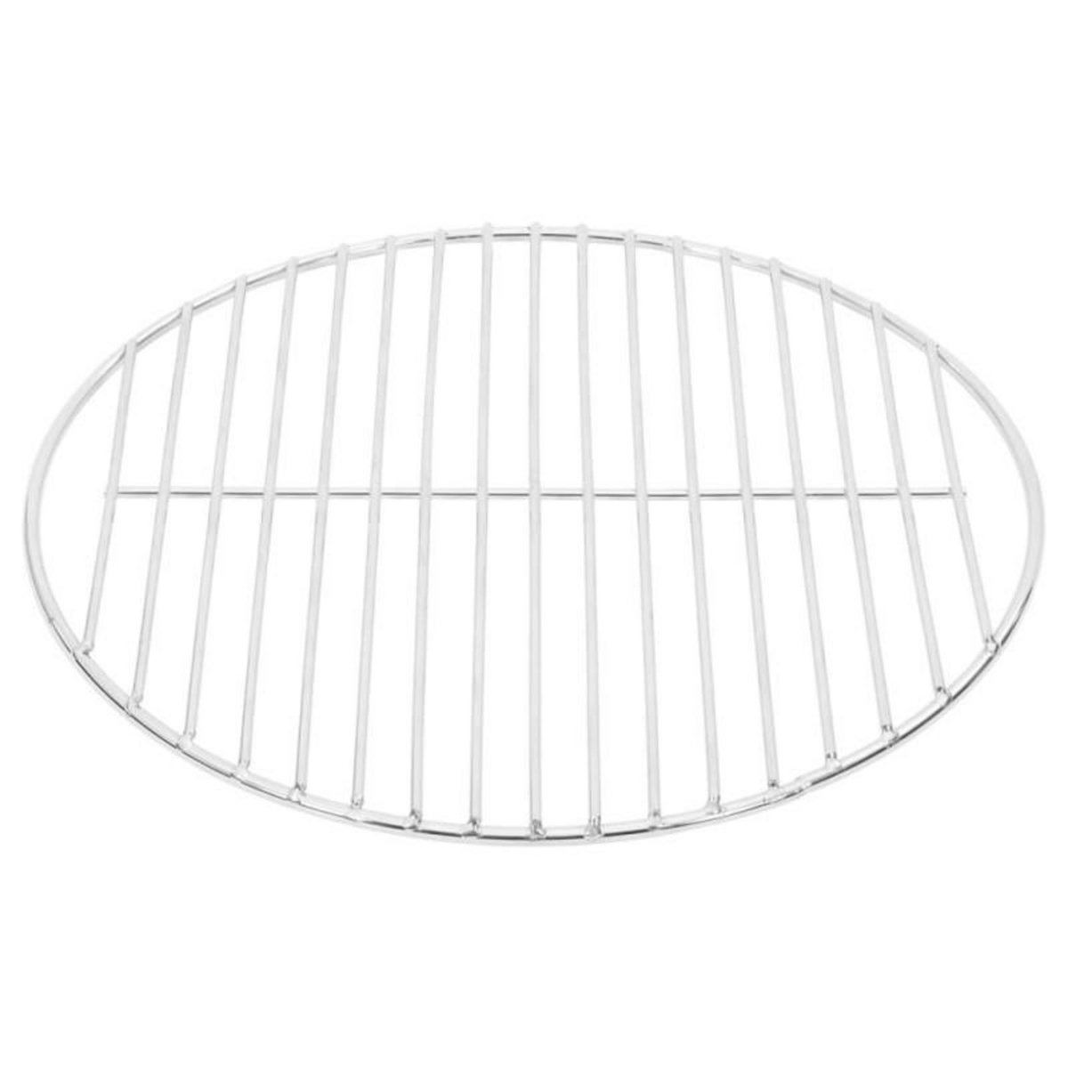 VIDAXL Grille de barbecue ronde Ø34,5 cm acier inoxydable 304