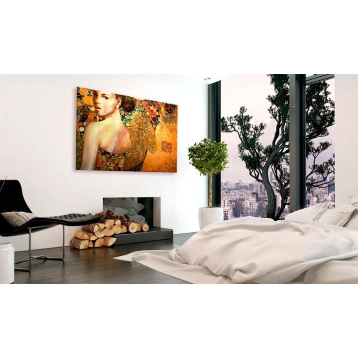 Paris Prix Tableau Imprimé  Golden Lady