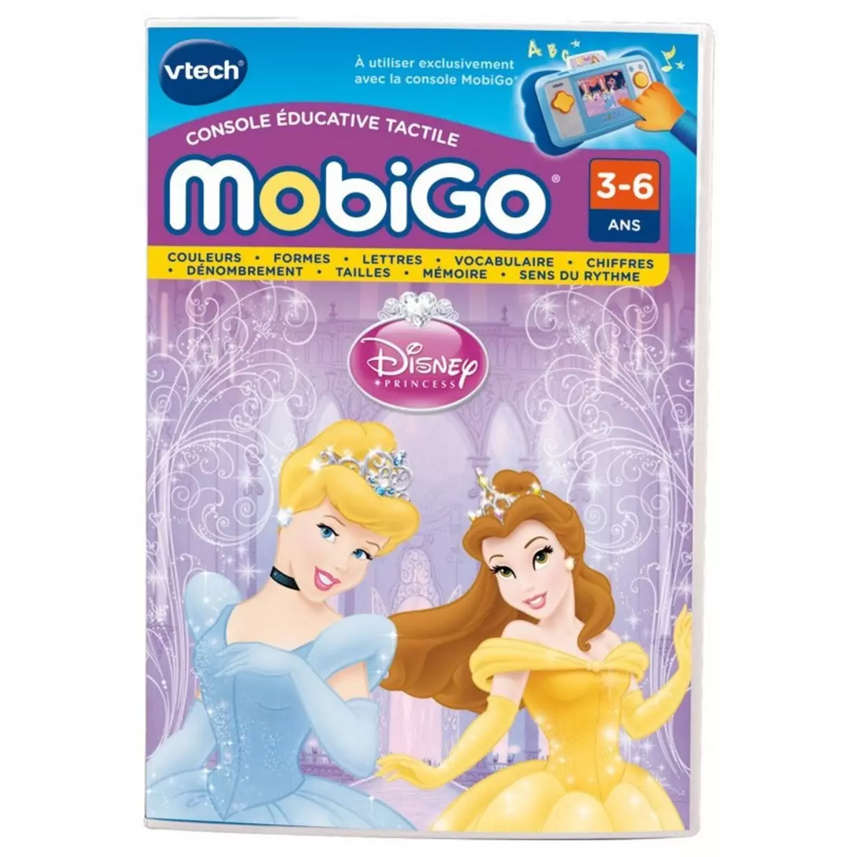 VTECH Jeu Mobigo Disney Princesses