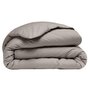 Voir la diapositive 3 : ACTUEL Housse de couette unie en percale de coton 70 fils - collection permanente