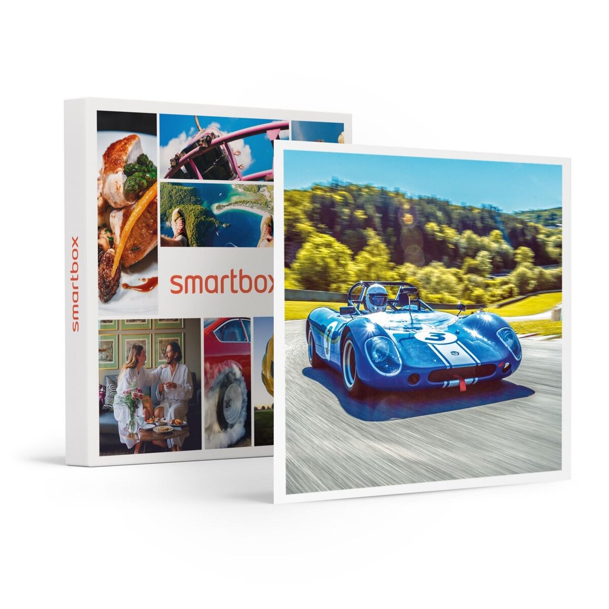 Smartbox Baptême historique en duo : 3 tours en passagers d'une Crosslé 9S de 1969 - Coffret Cadeau Sport & Aventure