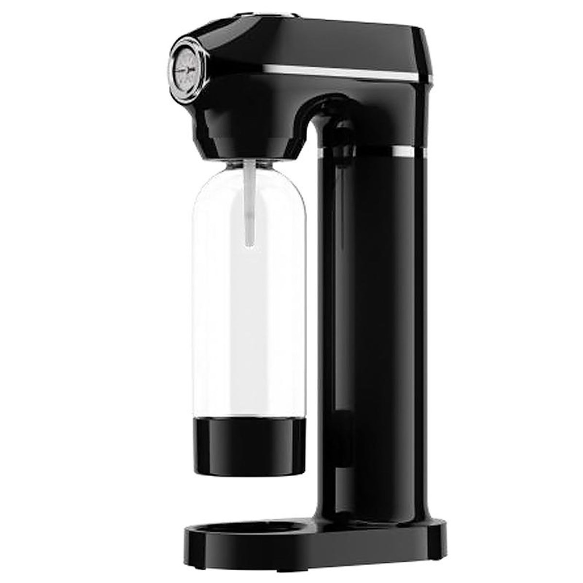 NATURAMIX Machine à gazéifier noire + 2 bouteilles - aquabella noir