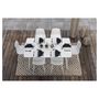Voir la diapositive 1 : JARDILINE Lot de 2 chaises de jardin - Aluminium/Résine - Blanc - CORFOU