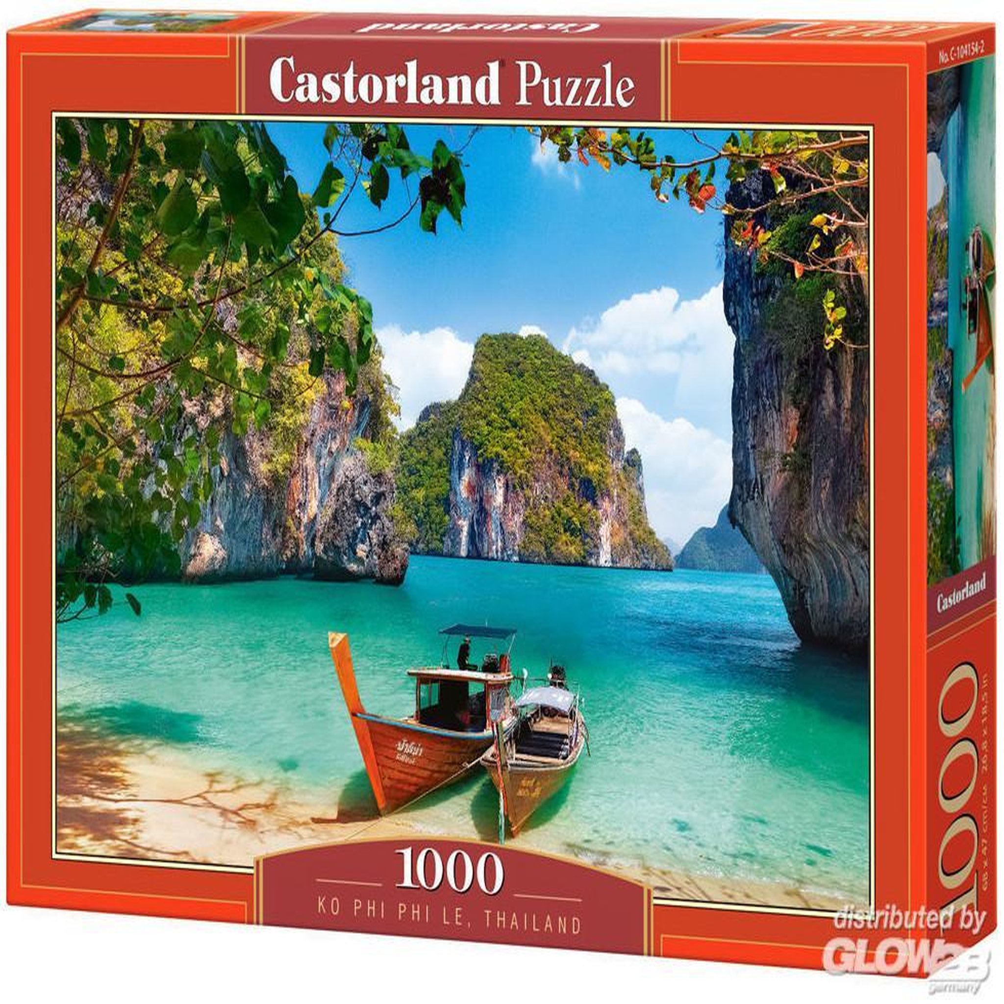 Voir la diapositive 3 : Castorland Puzzle 1000 pièces : Île de Ko Phi Phi Le, Thaïlande