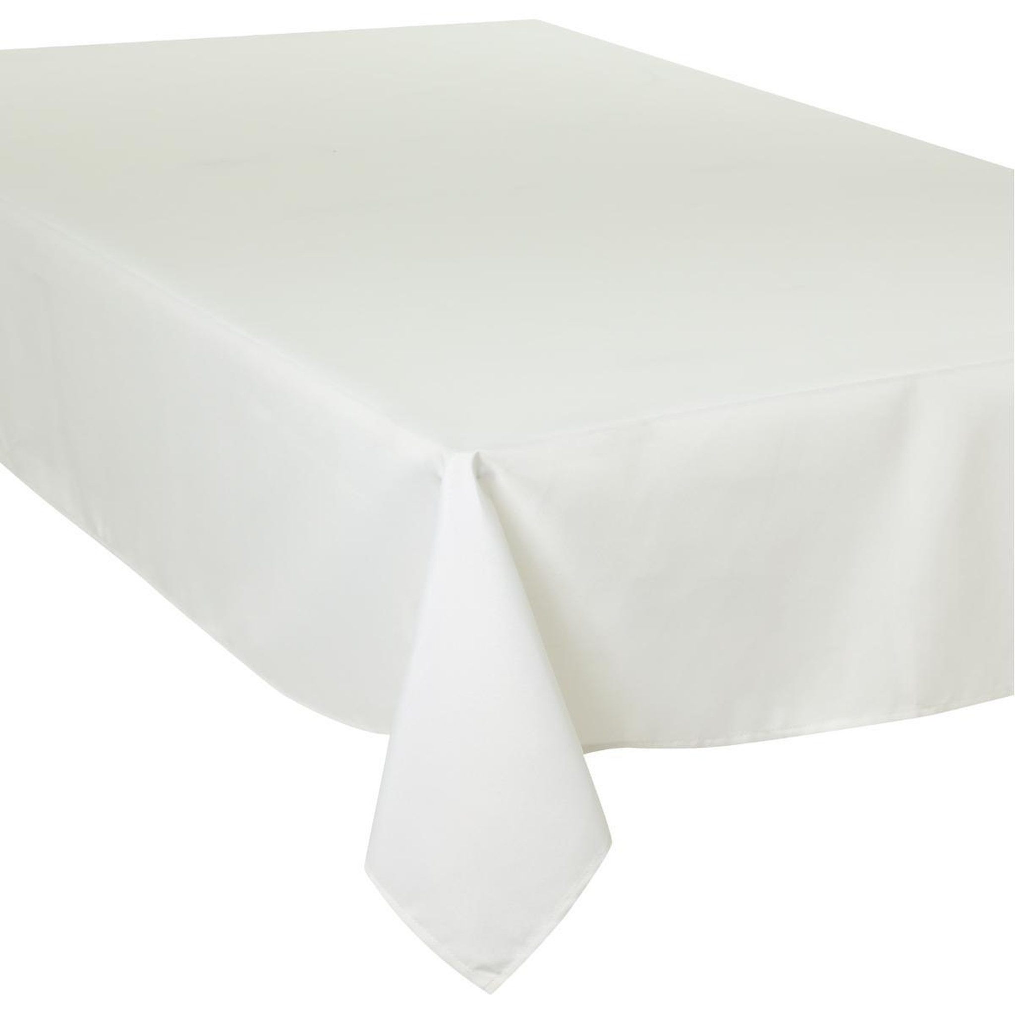 ATMOSPHERA Nappe antitache  unie  150x300cm ivoire