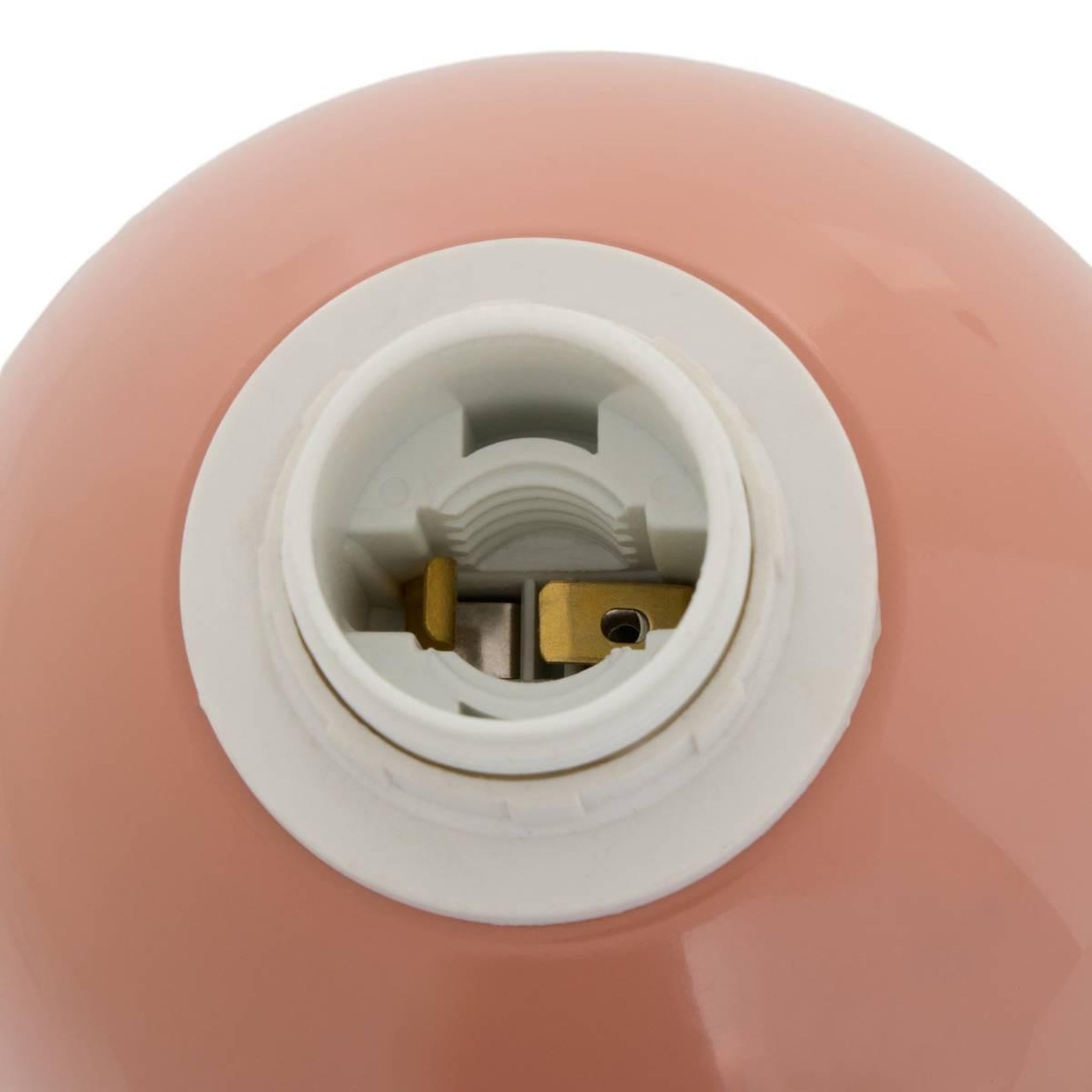 Voir la diapositive 3 : ATMOSPHERA Lampe à poser bicolore  lito  37cm rose