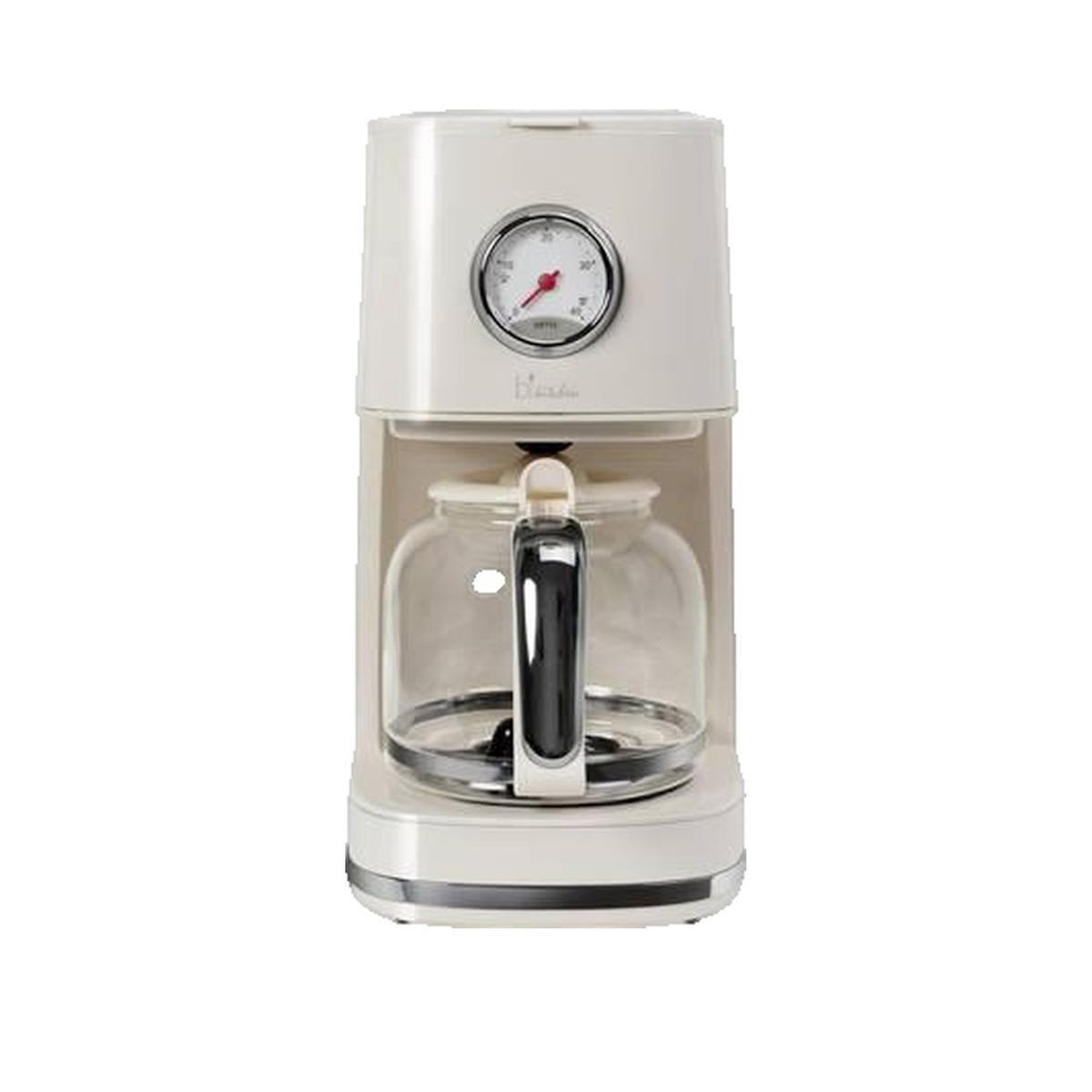 Bkitchen fun Cafetière BiKitchen Nostalgia 150 blanc crème brillante