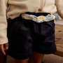 Voir la diapositive 4 : Petit Béguin Short bébé en velours côtelé Holamuchacha