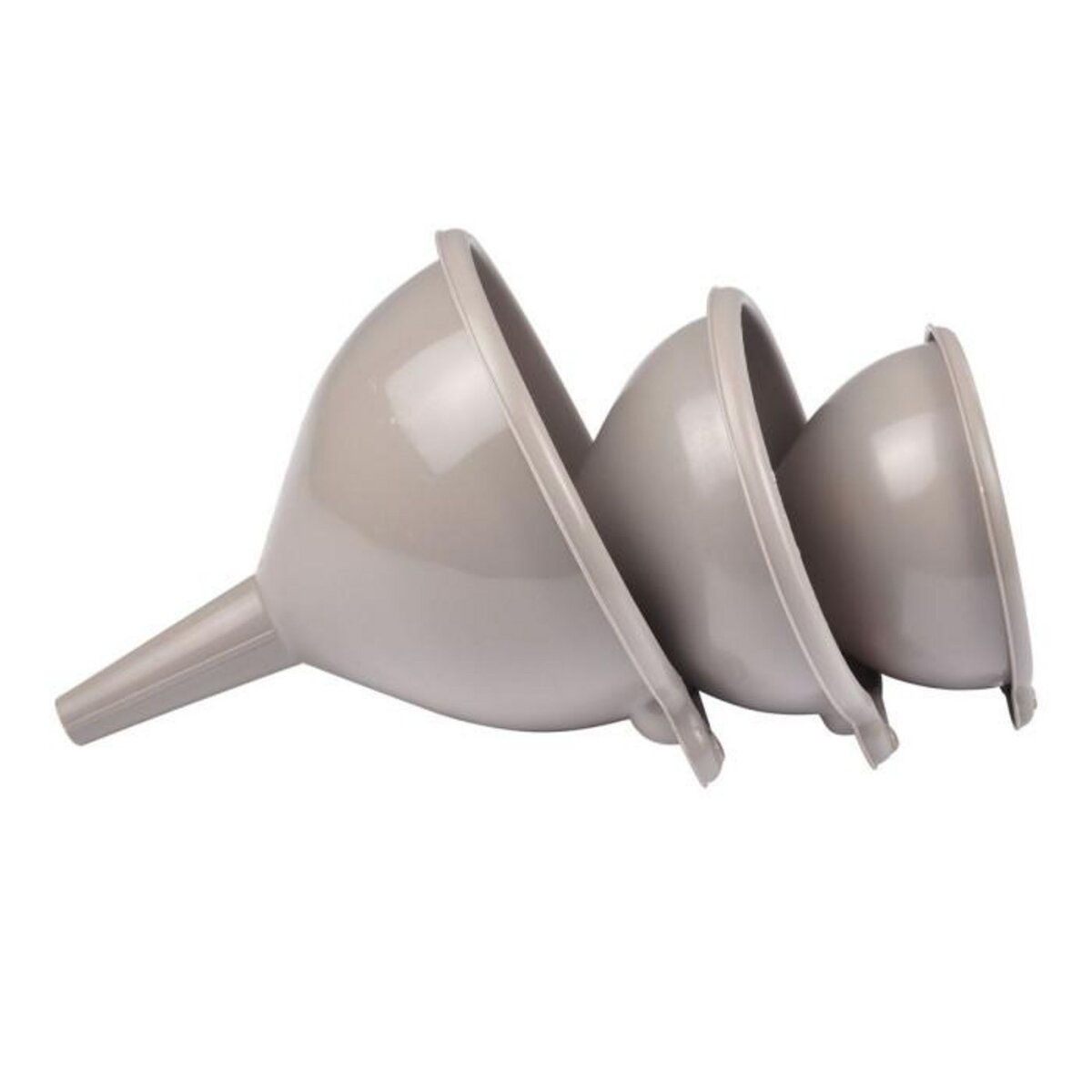 Paris Prix Lot de 3 Entonnoirs  Repassage  14cm Taupe