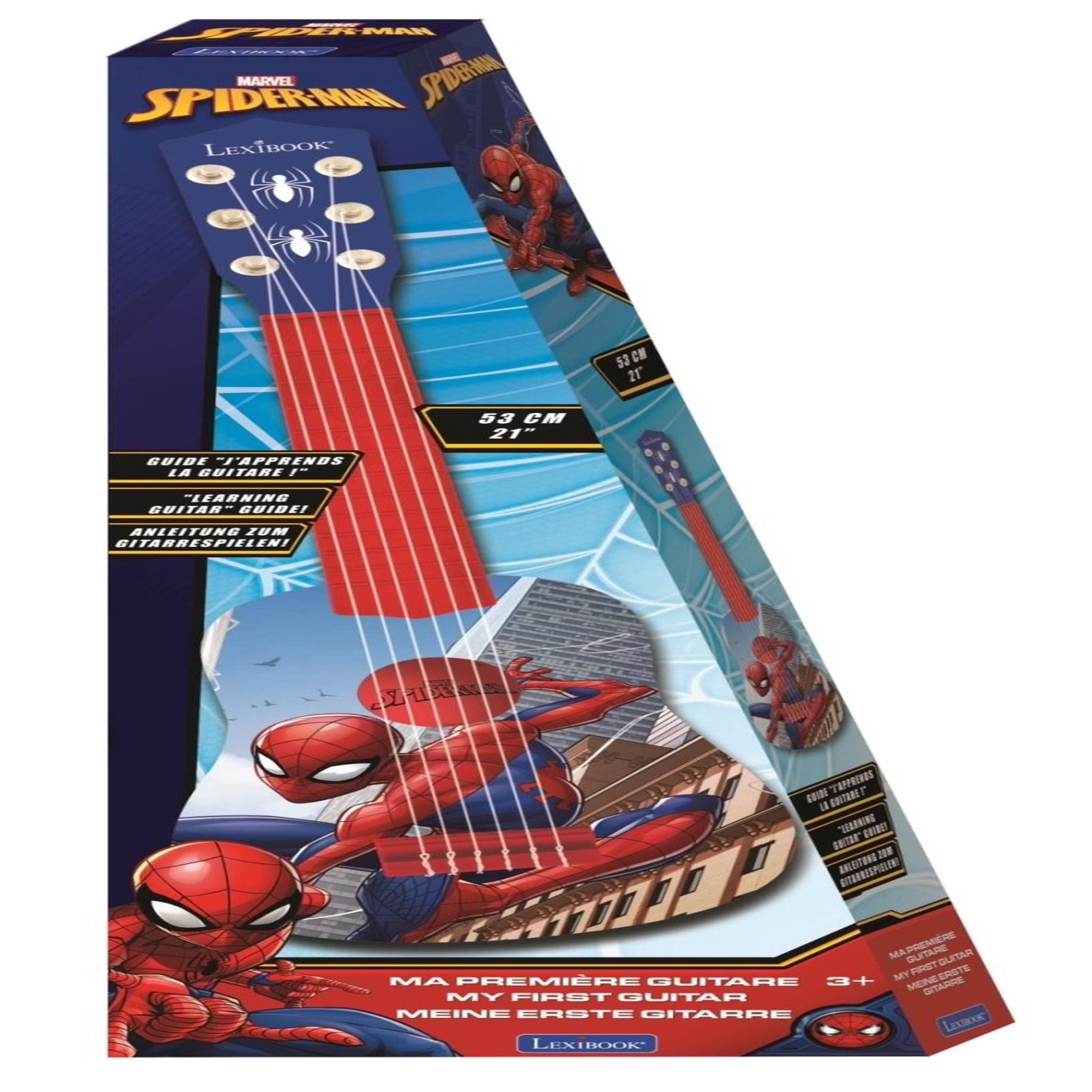 Voir la diapositive 3 : Lexibook Ma Première Guitare Spider-Man