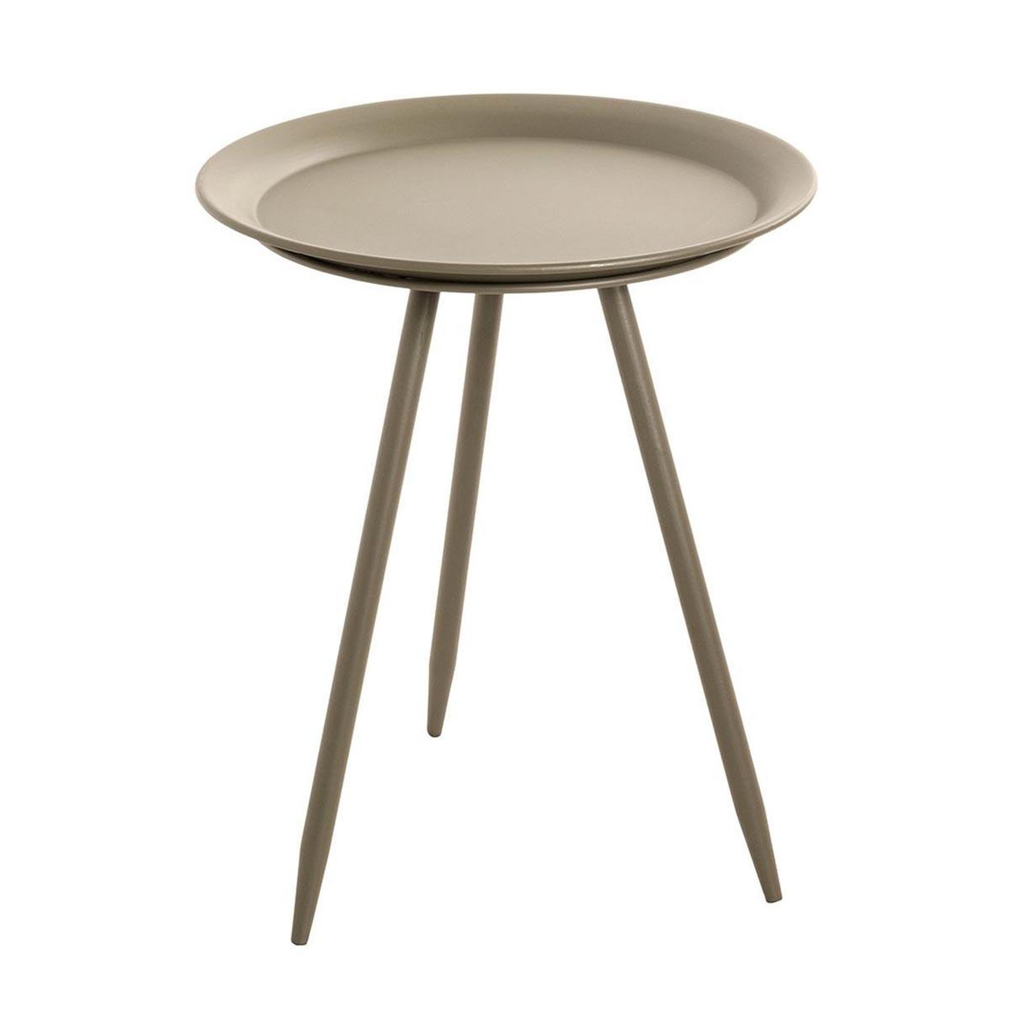 Voir la diapositive 1 : Paris Prix Table d'Appoint Ronde  Trevor  47cm Kaki
