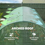 Voir la diapositive 4 : OUTSUNNY Serre tunnel de jardin - 12m², 295x400x200cm - porte et 8 fenêtres - bâche PE haute densité 140 g/m² - pour extérieur - vert