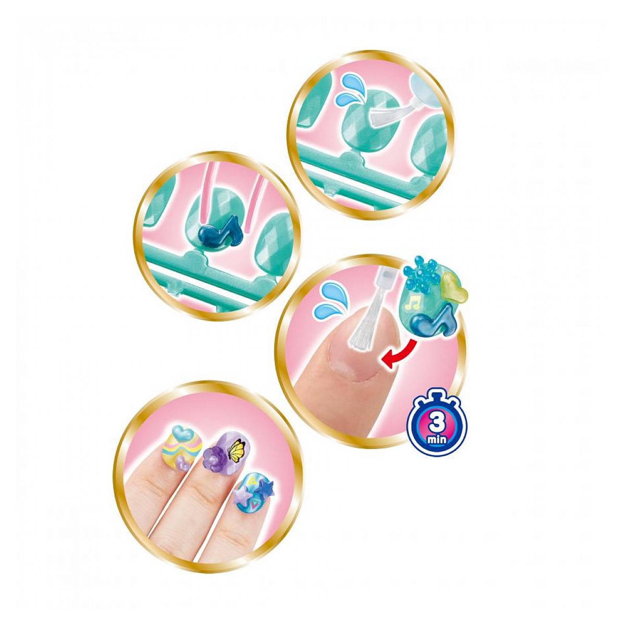 Voir la diapositive 4 : Aquabeads Recharge Magique Aquabeads pour Manucure Enchantée - 35009