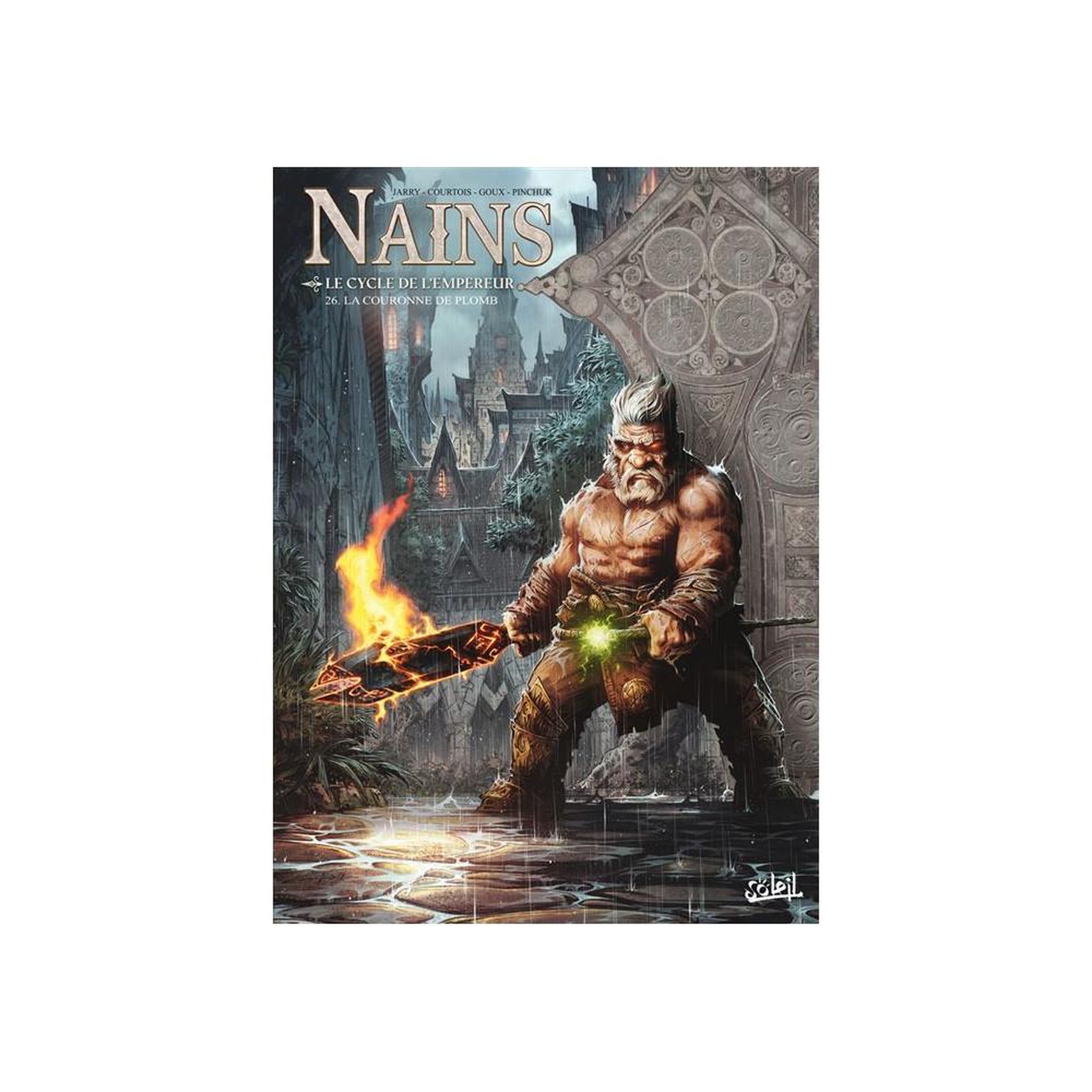 Album BD Nains Tome 26 Le cycle de l'empereur La couronne de plomb (grand format)