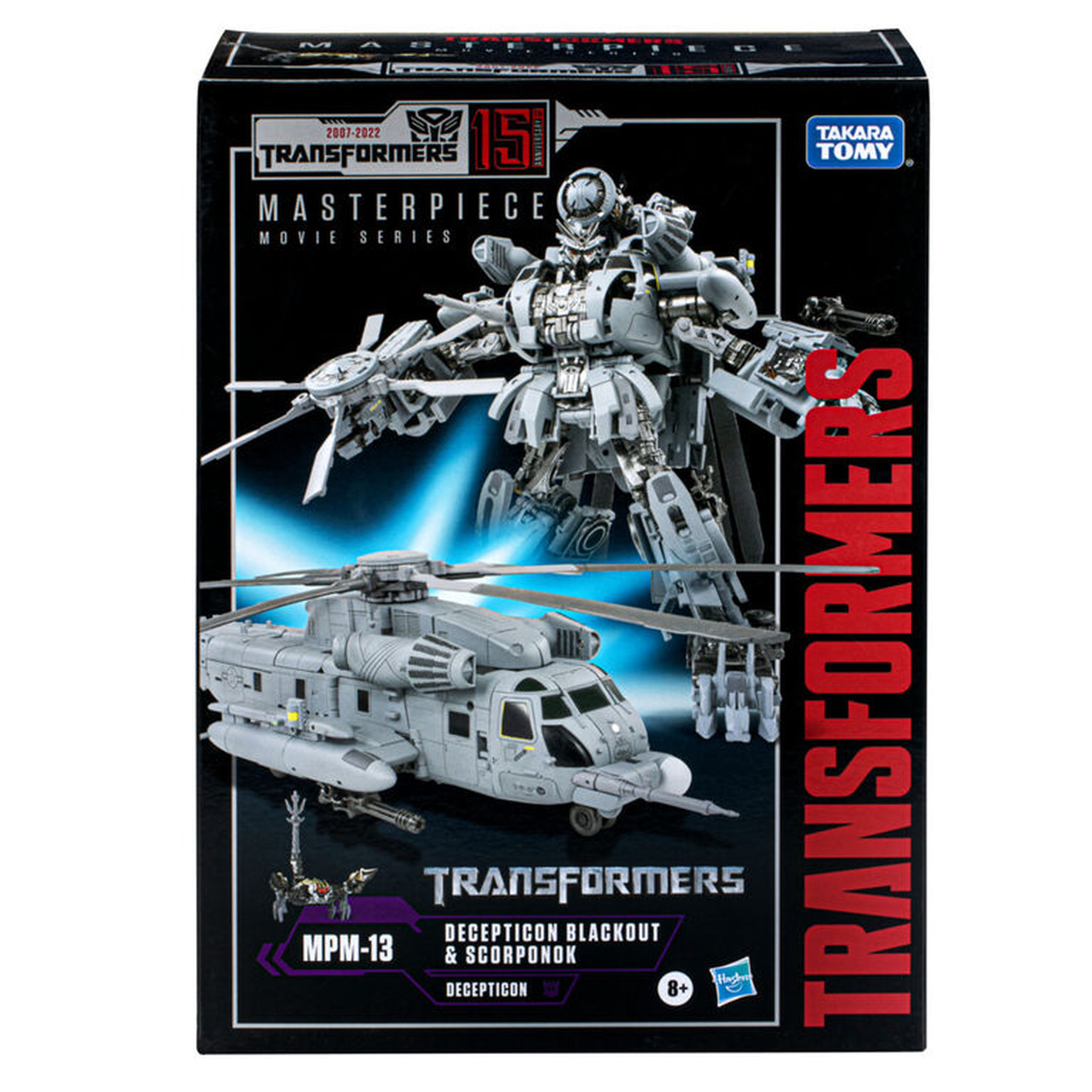 Voir la diapositive 1 : HASBRO Figurine Transformers Decepticon Blackout & Scorponok 29 cm