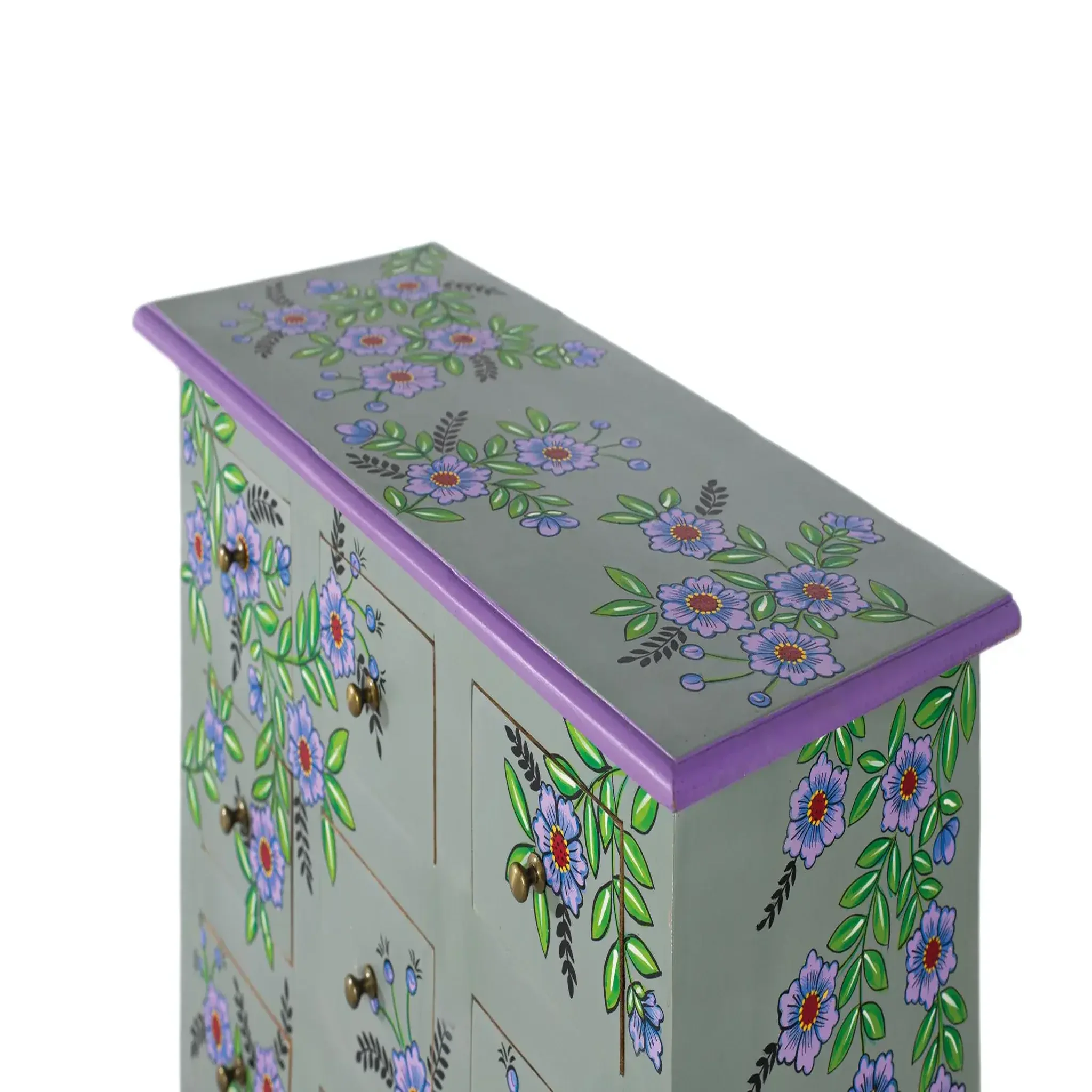 Voir la diapositive 3 : GINER Y COLOMER SL Commode en bois de manguier 70 cm style ethnique