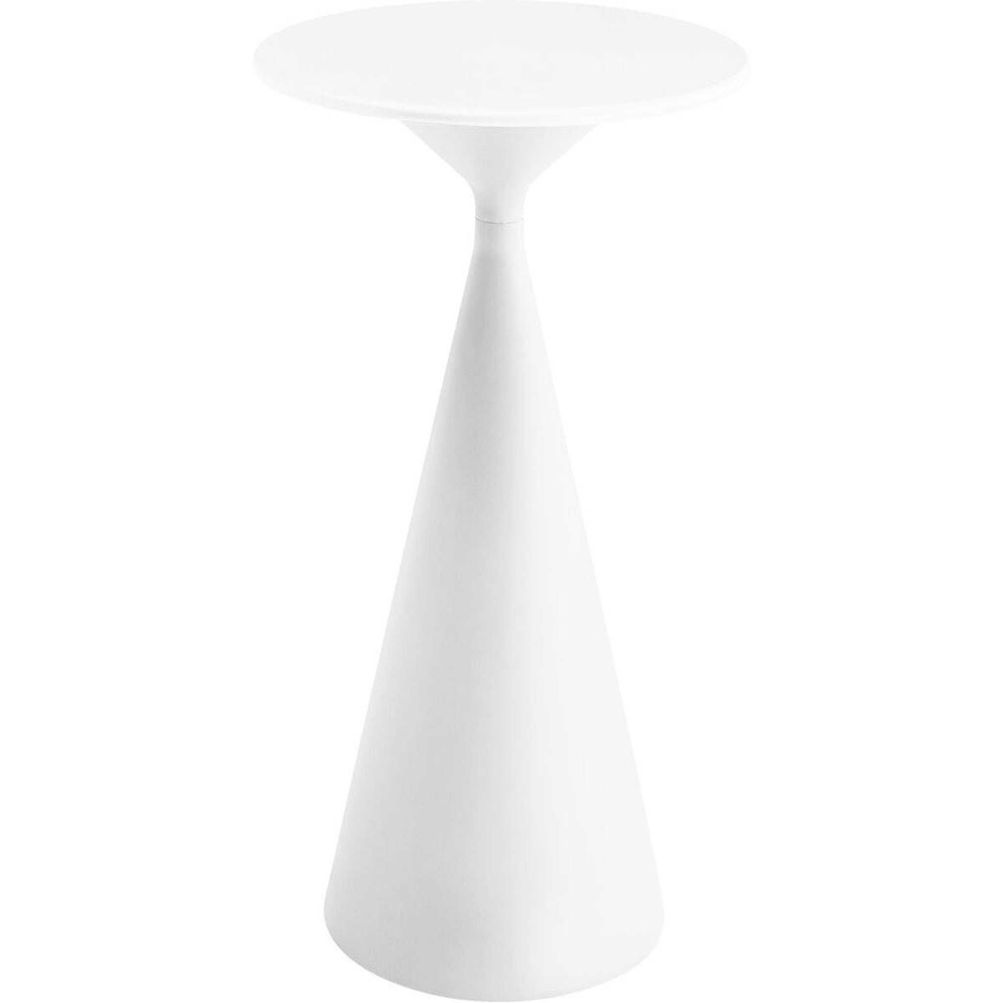 Habitat et Jardin Table haute bistro de jardin ⌀80 cm  néora  - blanc