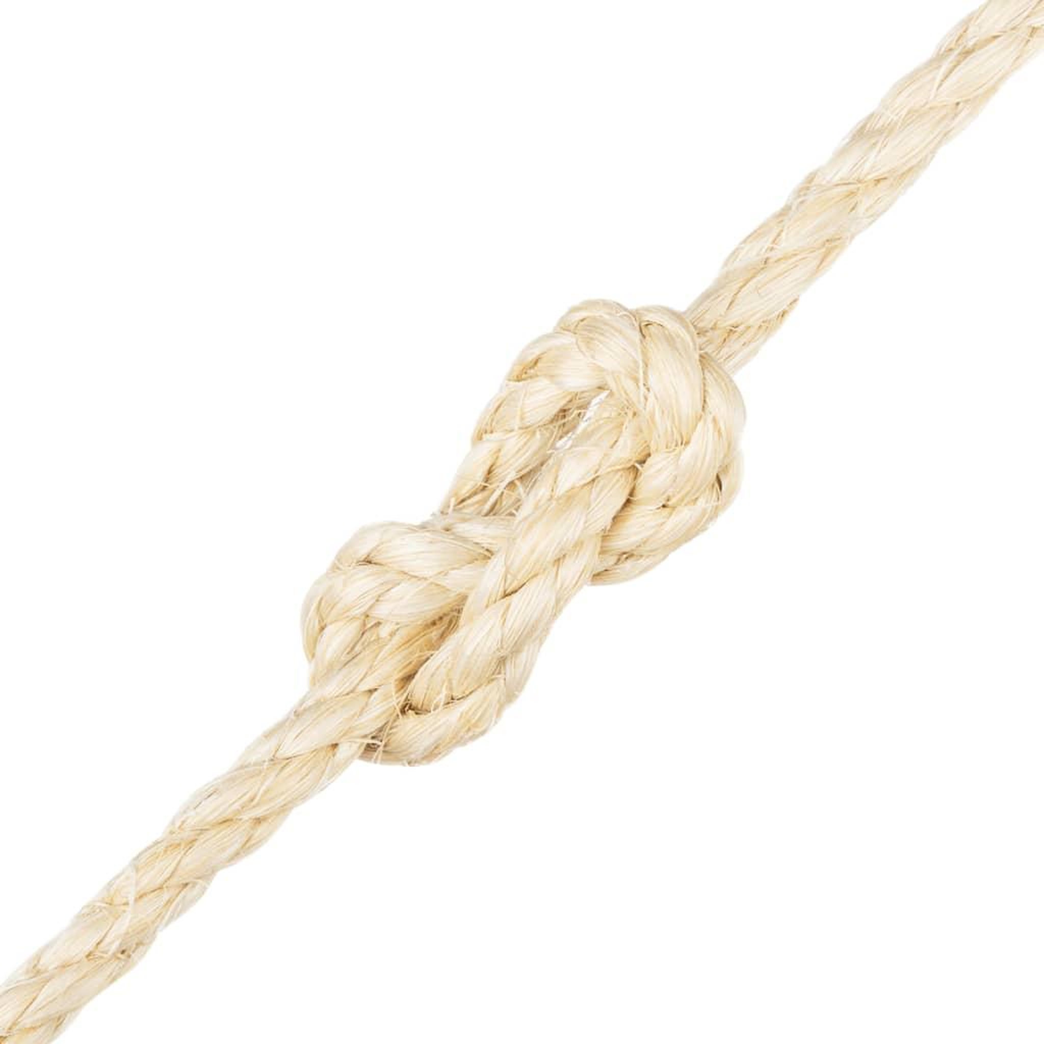 Voir la diapositive 3 : VIDAXL Corde 100 % sisal 8 mm 50 m