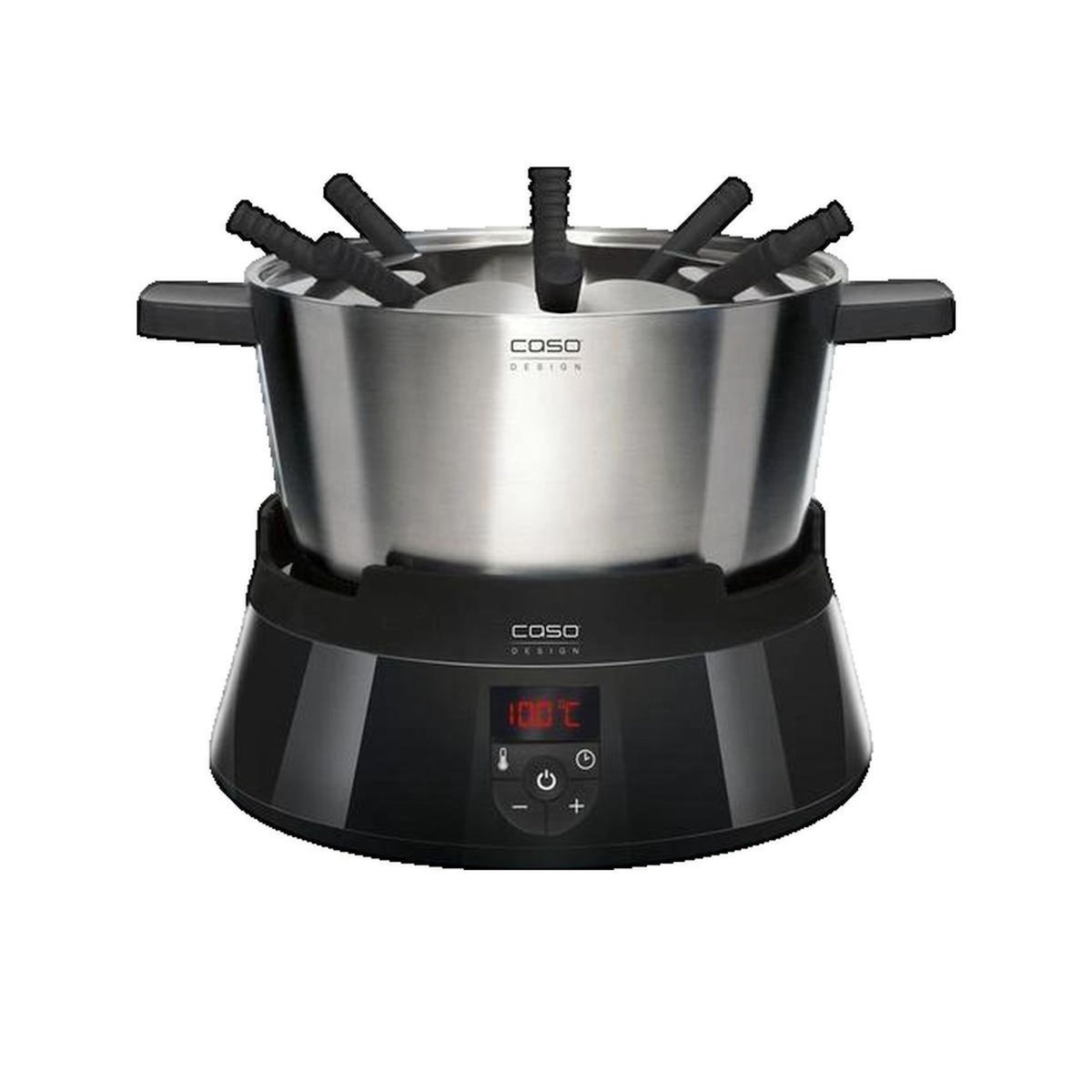 caso Appareil à fondue Caso élégant en inox et aluminium