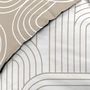 Voir la diapositive 2 : Douceur d'Intérieur Housse de couette 240x220 + 2 taies GEOMETRIQUE 100% coton 57fils