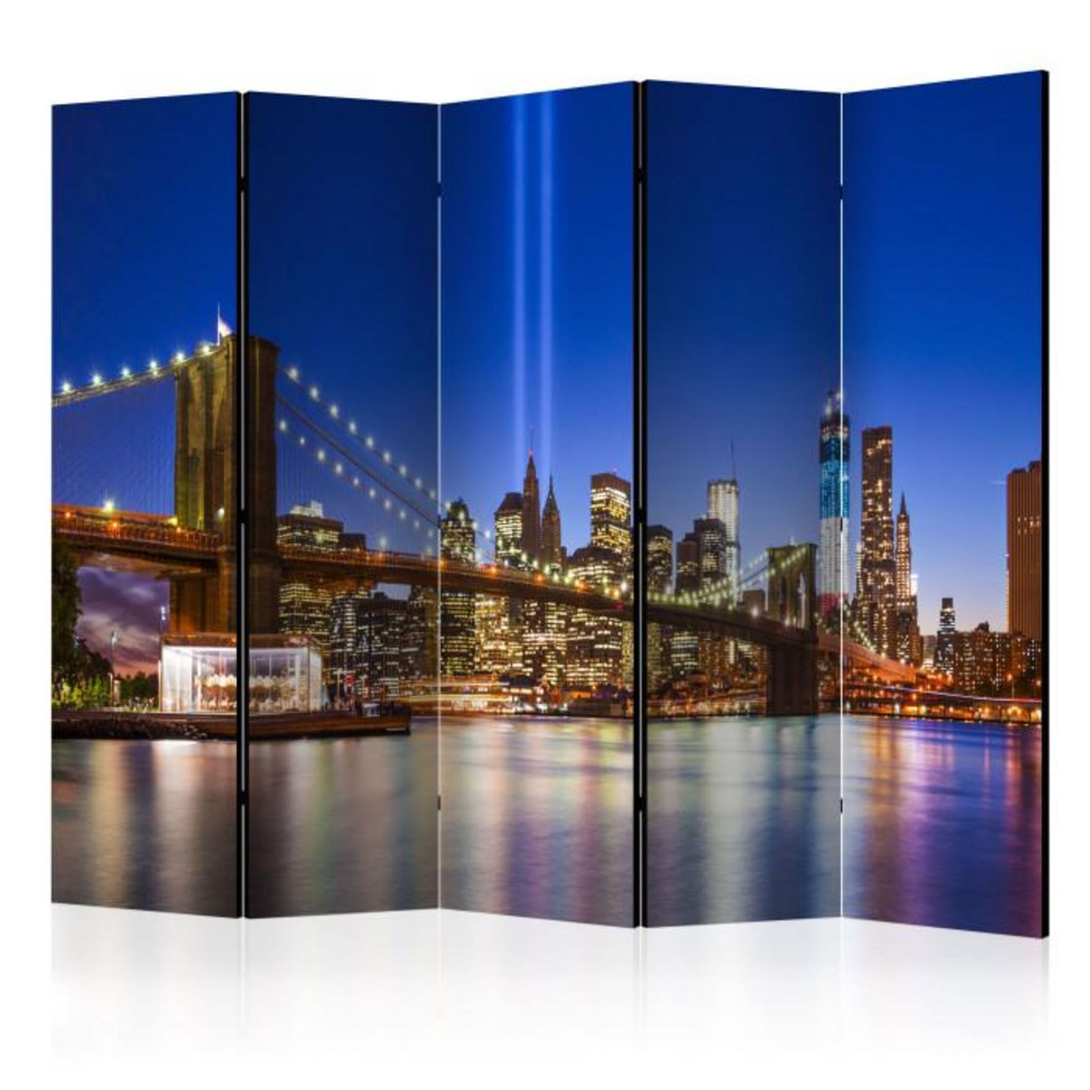 Paris Prix Paravent 5 Volets  Blue New York  172x225cm