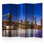 Voir la diapositive 1 : Paris Prix Paravent 5 Volets  Blue New York  172x225cm