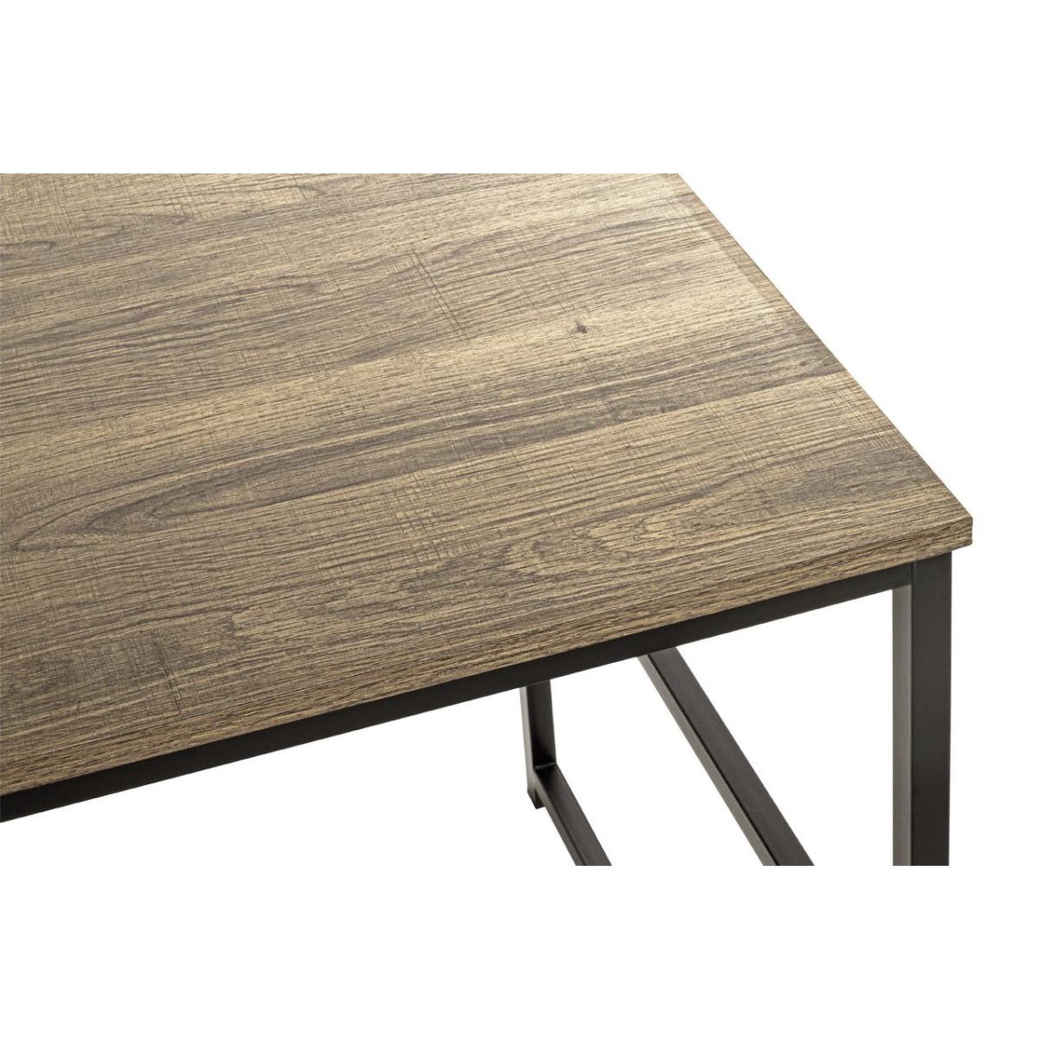 Voir la diapositive 5 : Paris Prix Bureau design  ademo  120cm chêne & noir