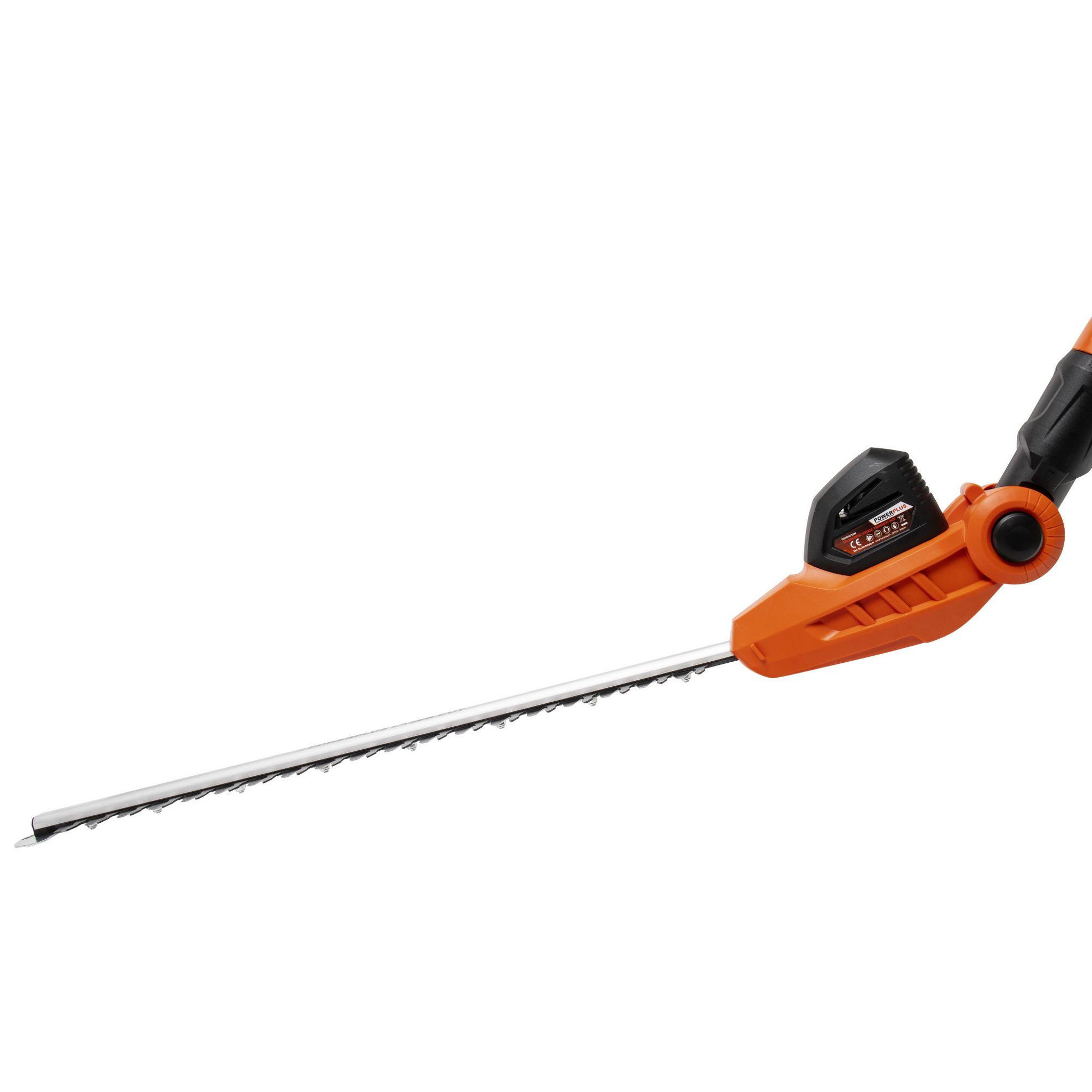 Voir la diapositive 5 : DUAL POWER Taille-haies sur perche a batterie 40V Dual Power POWDPG75380 - Lame 600 mm, écartement 20 mm - Livré sans batterie ni chargeu