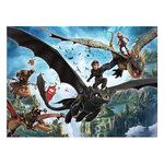 RAVENSBURGER puzzle 150 P Dragon le film