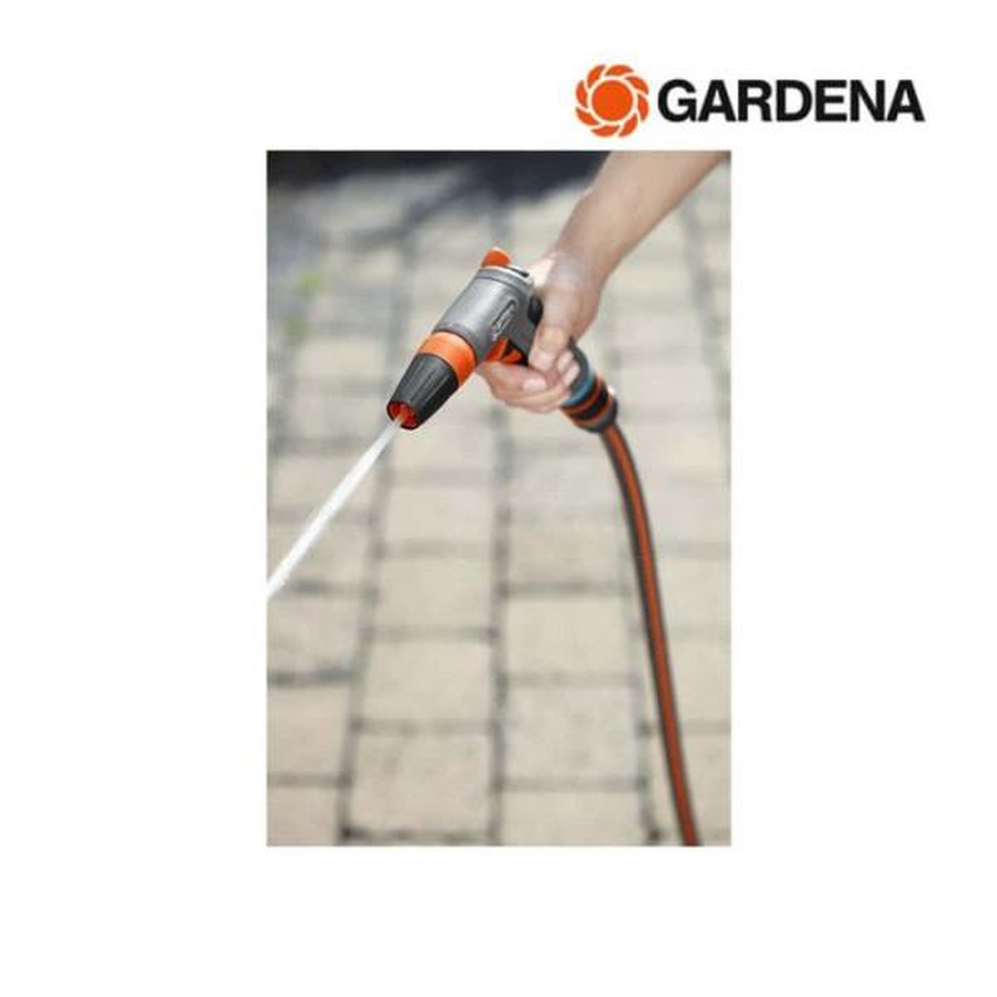 Voir la diapositive 2 : Gardena Pistolet d'arrosage et nettoyage gardena comfort - jet concentré & brume - verrouillage du jet - garantie 5 ans