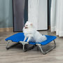 Voir la diapositive 2 : PAWHUT Lit sur pieds lit de camp grand confort pliable pour chien chat 71L x 58l x 20H cm acier tissu oxford 600D bleu