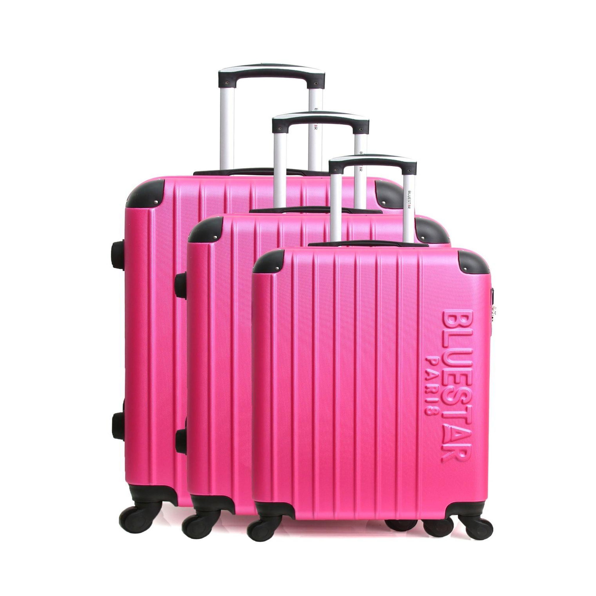 BLUESTAR Bluestar - set de 3 valises bucarest 75 cm 4 roues